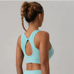 Nuevo Sujetador Deportivo Transpirable de Alta Sujeción para Mujer, con Cristales, para Correr, Yoga y Entrenamiento - Product Image 5