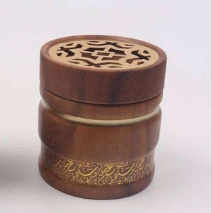 Nuevo Quemador de Incienso Árabe de Madera de Sándalo, Medkhan Bakhoor, Ecológico, Hecho a Mano, de Alta Calidad, Porta Incienso, Artesanía Artística - Product Image 2