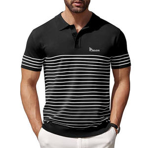 Chemise de golf classique pour homme, respirante, en toile, performance 100% coton, tenue décontractée avec logo frontal - Product Image 2