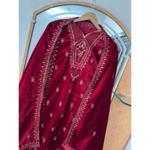 Ensemble de costumes de soirée pour femmes de créateur avec une belle combinaison haut-bas Dupatta - Product Image 5