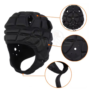 Casque de rugby en cuir de qualité supérieure 2026 - Nouveau stock très demandé pour hommes, protection pour usage extérieur - Product Image 2