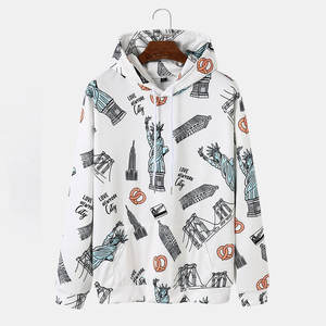 เสื้อฮู้ดดี้ผู้ชายคุณภาพดี ดีไซน์ใหม่ พรีเมียม 100% ผ้าฝ้าย สำหรับงานซับลิเมชั่น - Product Image 1