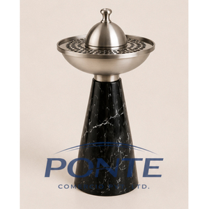 Quemador de Incienso Árabe de Mármol y Metal, Hecho a Mano, para Decoración de Ramadán y Artículos Islámicos Premium - Product Image 3