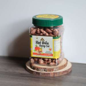 Noix de cajou grillées bio vietnamiennes non décortiquées de qualité supérieure W180 en pot carré de 500g - Prix d'usine en gros, meilleur rapport qualité-prix - Product Image 2