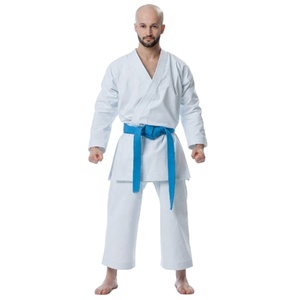 Kimono de judo de haute qualité avec logo personnalisé et logos d'équipe imprimés par transfert thermique, 100% coton, uniforme pour adultes unisexes, arts martiaux, karaté - Product Image 2