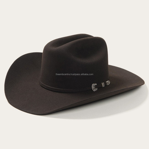 Chapeaux de cowboy traditionnels |   Chapeaux en cuir personnalisés pour le rodéo et la ferme |   Usine de fabrication de coiffes artisanales et fournisseur en gros - Product Image 4