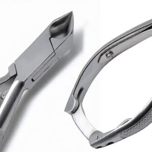 <b>Toe</b> Nail Cutter 5.5 Inch Moon Shaped Stainless Steel Nail Clipper with Back Lock Professional Pedicure Nail Trimmer Tool - Product Image 5