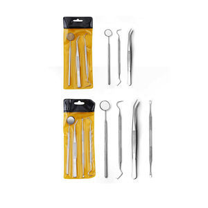 Kit de Herramientas de Examen Médico Dental Profesional Reutilizable, Certificado CE, de Acero Inoxidable, Herramientas de Higiene Bucal por Med Innovations - Product Image 3