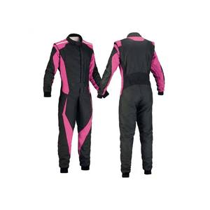 Traje de Carreras de Karting Personalizado de Cuero Premium Transpirable y Resistente al Fuego |   Traje de Carreras de Karting de Alta Calidad para Tallas Grandes - Product Image 5