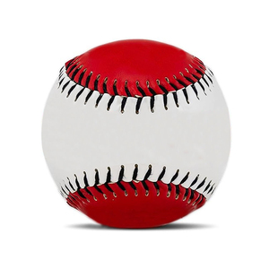 Pelota de Béisbol de Entrenamiento Profesional, Diseño 2026, Color Rojo Sólido, Diseño Duradero, para Práctica con Mano Derecha o Izquierda - Product Image 1