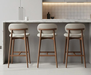 Taburete de Bar de Cuero Genuino Metropolis de Lujo con Estructura de Acero Negro/Bronceado, Diseño Industrial Moderno para Loft, Premium para Hogar, Bar o Comedor - Product Image 2