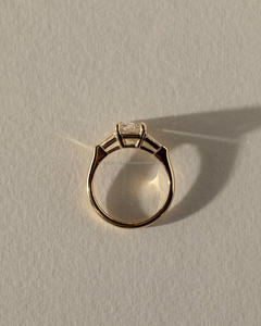 Igi/gia แล็บตัดเพชรวินเทจ14K สีเหลืองแหวนแต่งงาน/งานหมั้นใส่ได้ทั้งชายและหญิงสีขาวทองคุณภาพดีสำหรับงานปาร์ตี้ครบรอบ-คุ้มค่า - Product Image 4