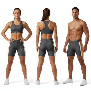 Pantalones Cortos de Compresión de Alto Rendimiento para Hombre, Deportivos, para Correr, Gimnasio, Fitness, Transpirables, de Secado Rápido, Elásticos, para MMA, Personalizados - Product Image 3