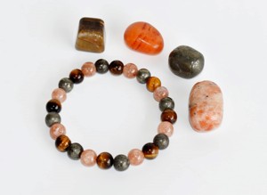 LEO Zodiac Crystals <b>Kit</b> Semi Precious Crystal Stone for Meditation Healing Gift Jewelry - Product Image 4