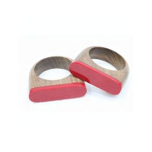 Ensemble de 4 anneaux de serviette en résine artisanale luxueuse 2025, designs uniques, couleurs vibrantes, écologiques, durables, élégants pour la salle à manger - Product Image 3