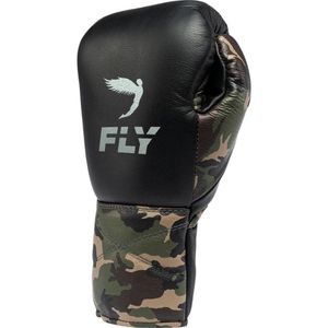 Handmade Custom <b>Designs</b> Fly Lace Leather Professional Kickboxing Sanda Boxing Gloves Lightweight Full Finger Training OEM - Product Image 3