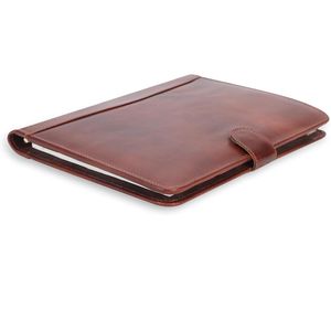 Porte-documents en cuir pleine fleur pour le travail, avec support pour bloc-notes juridique, fait main, en cuir pleine fleur, avec porte-bloc-notes juridique - Product Image 3