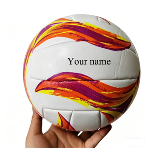 New Arrival Volleyball <b>Balls</b> Size 5 PU Material PVC Bladder Durable Training <b>Ball</b> Machine Sewn Standard Style Adults - Product Image 4