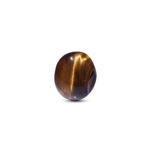 Natural Oval Cut Tiger Eye Gemstone 12mm-9 Carat Loose Stone for Fine Jewelry - Product Image 1