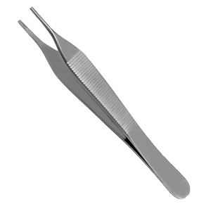 Pinces Adson marron en acier inoxydable, pinces chirurgicales pour tissus, instrument de précision à usage médical - Product Image 5