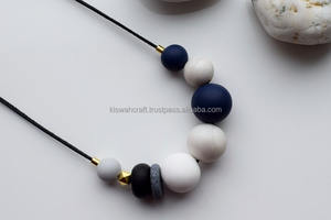 Cuentas de resina de Color personalizadas hechas a mano de alta calidad, collar certificado IGI ecológico, cadena de diamantes de moda para mujer clásica - Product Image 5