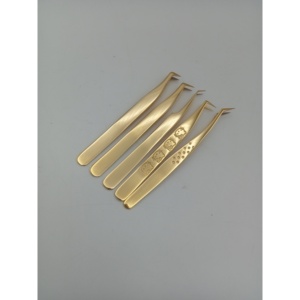 Pinzas para Pestañas de Acero Inoxidable al por Mayor para Extensiones de Pestañas, Herramienta Profesional para Extensiones de Pestañas 70 - Product Image 1