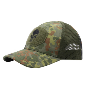 Custom Embroidered Camouflage Baseball Cap Adjustable Cotton Casual Fashion Daily Wear Hat - Product Image 4