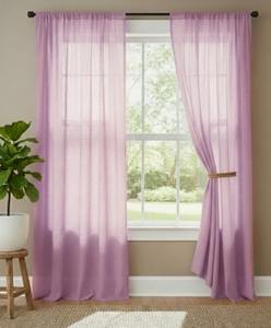 Rideau à passe-tringles en coton pur de haute qualité, style bohème personnalisable, occultation élevée (70%-90%), écologique pour hôtels et maisons - Product Image 4