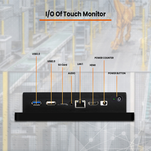 Panel PC Industrial Android 11 de 10.1 Pulgadas, 4 GB de RAM, <span class=keywords><strong>CPU</strong></span> RK3568, Pantalla Táctil Óptica de 300 Nits, Computadora para Sistema de Kiosco de Información Hospitalaria - Product Image 3