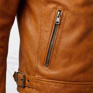 Veste en cuir NAI 0410A pour moto, blouson de motard, vêtement de mode pour motard, équipement de protection pour la conduite, vêtements d'extérieur, vente en gros - Product Image 5