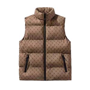 Chaleco Acolchado de Invierno para Hombre, Personalizado OEM, Chaqueta sin Mangas con Diseño de Burbujas, Sublimación, Venta al Por Mayor de Fábrica - Product Image 1