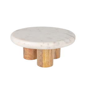 Cream Beige Travertine <b>Marble</b> Eco-Friendly Custom Logo TIJARAT Brand Jewelry Tray Dessert <b>Cake</b> <b>Stand</b> Bathroom Storage - Product Image 5