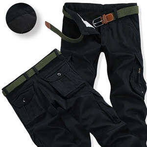 High Quality Men OEM Service Canvas <b>Lace</b> Cargo Pants Customized Breathable Casual Pants - Product Image 4