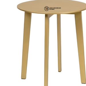 Modern Round Iron Metal <b>Stool</b> with Minimalist Design Durable Powder Coated Steel <b>Stool</b> for Home Cafe & Commercial Use - Product Image 5