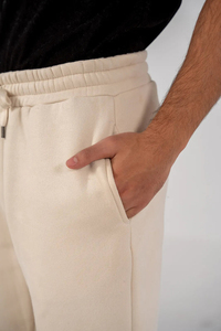 Pantalon décontracté pour homme style Hip Hop, pantalon de sport uni en molleton coupe droite, pantalon personnalisé avec logo imprimé - Product Image 3