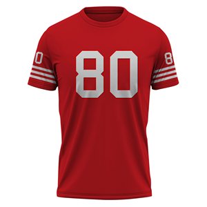 Camiseta Deportiva Personalizada para Hombre, de Manga Corta, con Bloques de Color, 100% Poliéster, Cuello Redondo, Sublimada, para Equipos Deportivos - Product Image 4