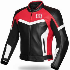 เสื้อแจ็คเก็ตมอเตอร์ไซค์สำหรับแข่งขัน ยูนิเซ็กซ์ วัสดุคุณภาพดี ราคาสมเหตุสมผล ผลิตจากโพลีเอสเตอร์/คอตตอน กันน้ำ พิมพ์ลายได้ ออกแบบตามสั่ง - Product Image 4