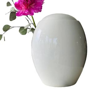 Funeral Cremation Urns for Human Ashes Adult <b>Memorial</b> Handmade Customized Metal Modern Tabletop <b>Vase</b> - Product Image 1