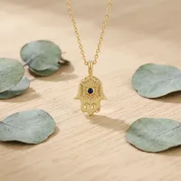 Collier fantaisie en chaîne avec petites pierres CZ, plaqué or 18 carats, dernier design, style minimaliste élégant, pendentif pour mariage, vente en gros
