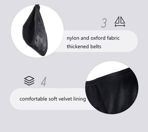 Correas de Sujeción AB Personalizadas de Primera Calidad para Levantamiento de Pesas y Entrenamiento en Gimnasio, Hechas de Acero y Neopreno con Material de Algodón - Product Image 5