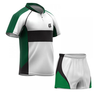 Uniforme de Rugby para Hombre, Conjunto de Camiseta y Pantalones Cortos, Ropa Deportiva de Equipo, Conjunto de Camiseta de Rugby Personalizada, Proveedor de Uniformes de Equipo, Camiseta y Pantalones Cortos