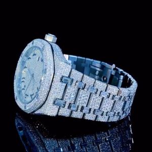 Reloj de Diamantes Moissanite DEF de Alta Calidad, Estilo Hip Hop, con Mecanismo Mecánico Automático y Manual - Product Image 2