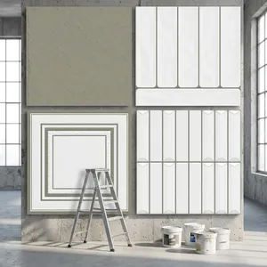 Carreaux de mur en céramique de luxe Mahjong Rummy, design moderne, 300x300mm, texturés, résistants aux acides, installation adhésive, utilisation en salle de bain - Product Image 4