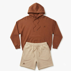 Pakistan Manufacturer Made <b>Men</b> <b>Hoodies</b> <b>And</b> <b>Shorts</b> <b>Sets</b> Customized Logo Low Moq Cheap Price <b>Men</b> <b>Hoodies</b> <b>And</b> <b>Shorts</b> <b>Sets</b> - Product Image 1