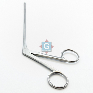 Pinces micro-alligator Hartman Grayrocks en acier inoxydable, instrument chirurgical manuel de classe I - Product Image 2