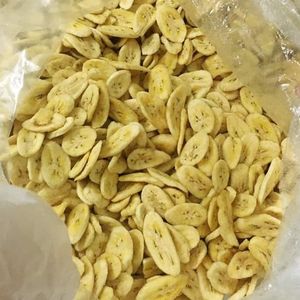 Disponible : Tranches de banane Namwa frites sous vide de qualité supérieure, chips de fruits séchés croustillants, collation à faible humidité - Product Image 5