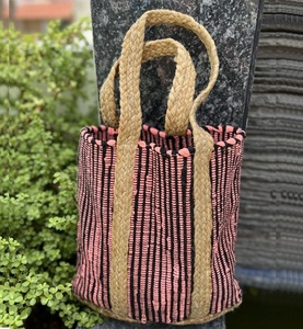 Bolso de Playa Grande de Algodón Estilo Bohemio 2025, Bolso de Mano de Yute Personalizado de Alta Calidad, Bolsos de Mensajero Modernos para Mujer - Product Image 1