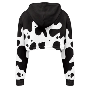 Sudadera con Capucha de Algodón para Mujer, Marca Privada, con Gráficos Personalizados, Forro Transpirable, Diseño Casual de Invierno, Venta al Por Mayor - Product Image 3