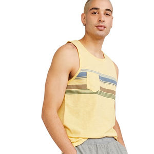 Camiseta sin mangas multicolor, ligera y cómoda, lista para enviar, para hombre, atlética, elástica, para uso en exteriores o en el gimnasio. - Product Image 1