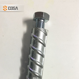 Perno de Anclaje Zincado Cosa para Concreto, Rosca M16, 70mm, Capacidad 150 Libras, Resistencia al Cizallamiento 5,000 lb, Tipo Silver Wing Back - Product Image 2